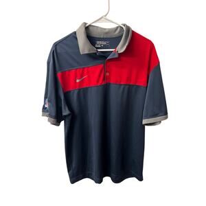 Nike Golf Tour Performance Polo Shirt Men’s Large USA 2016 Ryder Cup Dri-FIT